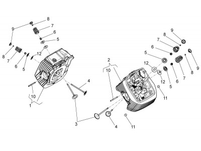 Κεφαλή - βαλβίδες